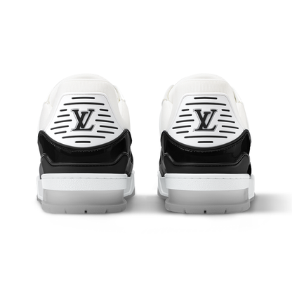 LV Trainer Sneaker Black White